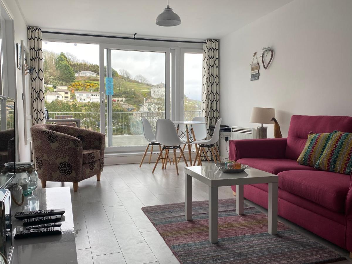 Bay View, Millendreth Looe Cornwall Villa Exterior foto